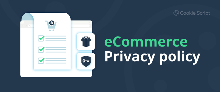 privacy policy on an e-commerce website