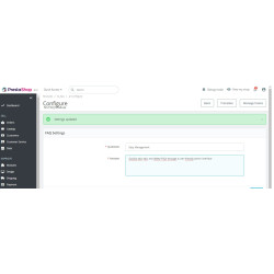 FAQ Module for PrestaShop