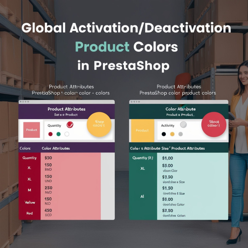 Global ActivationDeactivation of Product Colors in PrestaShop