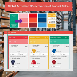 Global ActivationDeactivation of Product Colors in PrestaShop