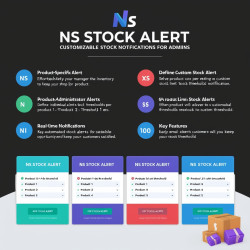 NS Stock Alert - Personalized Stock Notifications for Admins