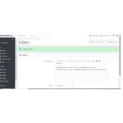 PrestaShop HTML  Content Anywhere Module